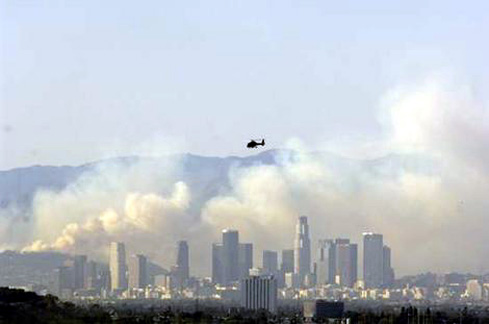 Wildfires in California, June, 2008