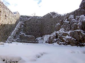 Сегодняшние руины Монтсегюра III